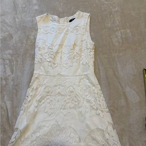 H&M Elegant White Lace Dress